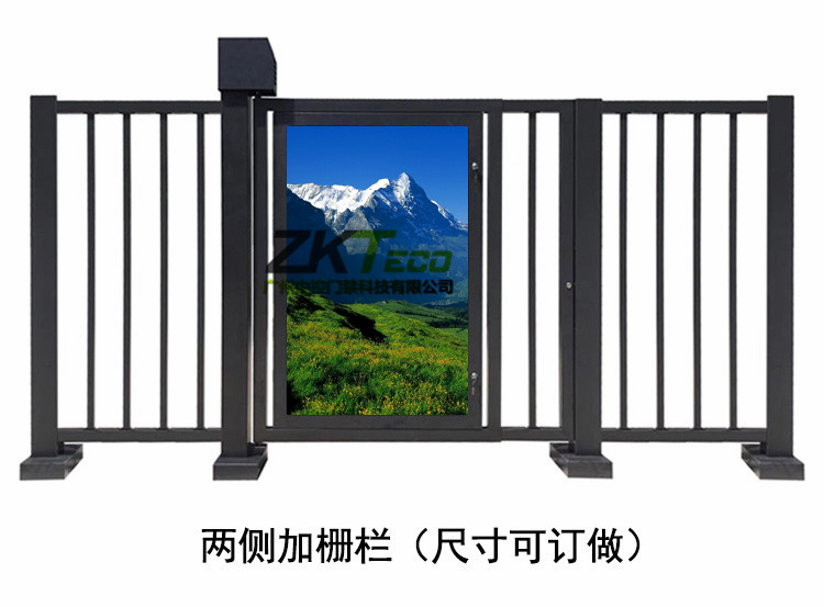 小區廣告門(mén)安裝